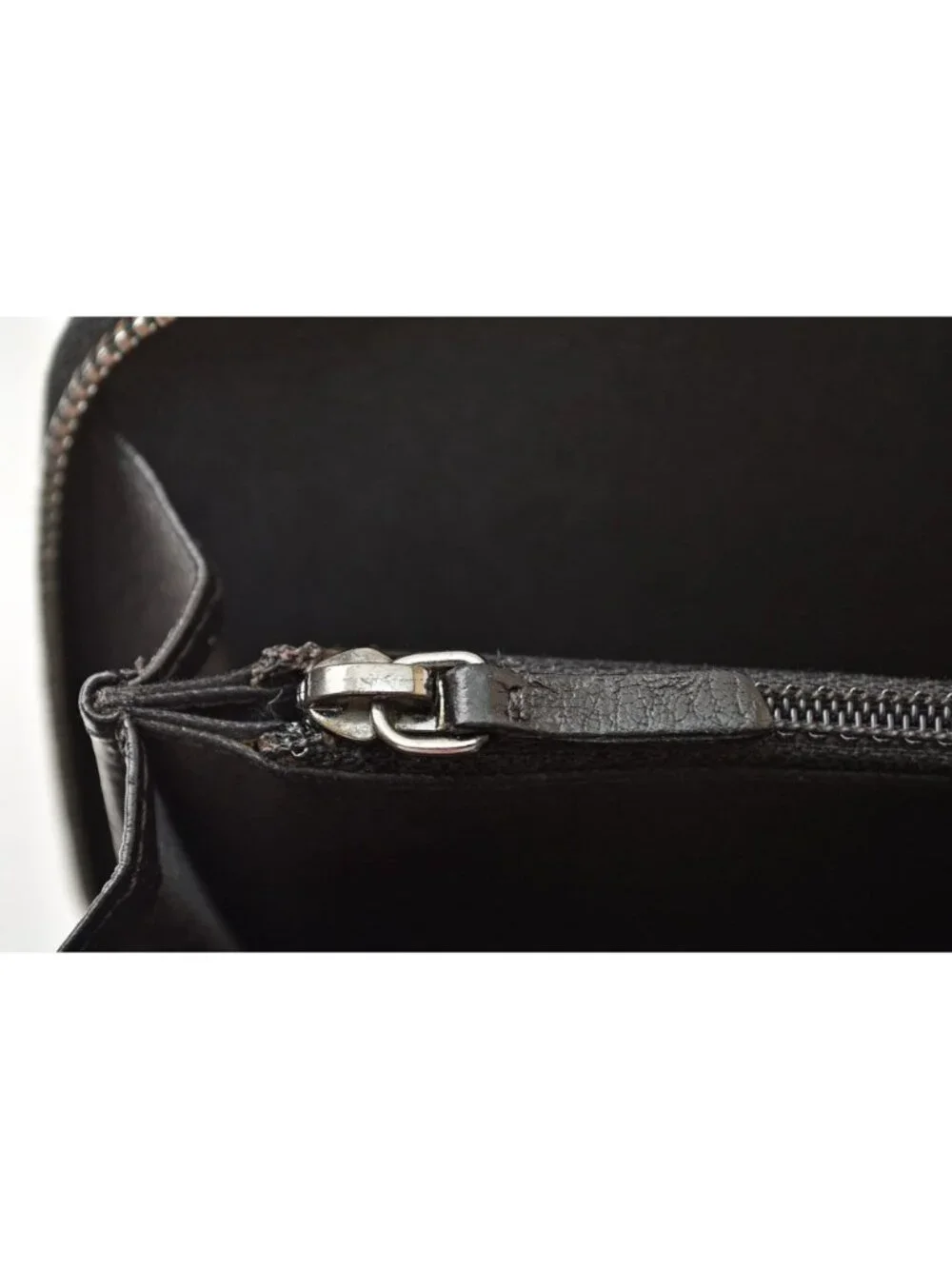 Chanel Wallet Vintage CC Stitch CC Logo Black